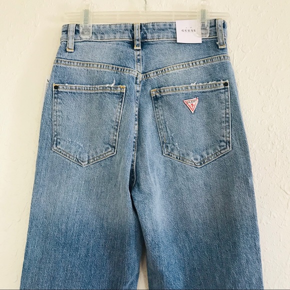 Guess Distressed High Waist Jeans NWT - Picture 6 of 7